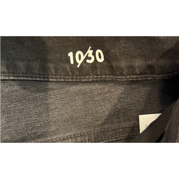 Something Navy Slit Hem High Rise Skinny Jeans Size 10/30 - Picture 5 of 8